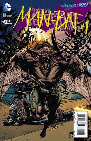 Detective Comics Vol 2 #23.4 Man-Bat Cover B Standard Cover