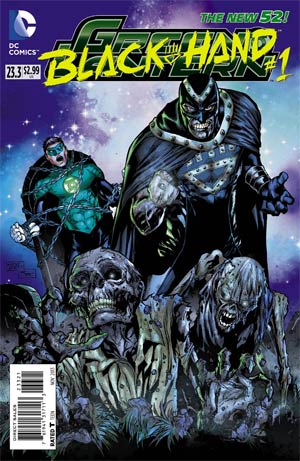 Green Lantern Vol 5 #23.3 Black Hand Cover B Standard Cover
