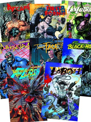 DC Villains Month 3D Motion Complete Set Of 53 books (2nd Printing)