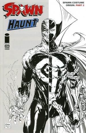 Spawn #234 Cover B Incentive Todd McFarlane Sketch Cover