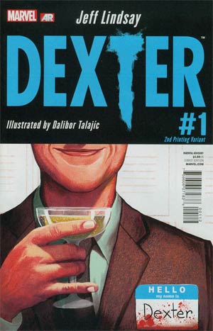 Dexter #1 Cover C 2nd Ptg Mike Del Mundo Variant Cover
