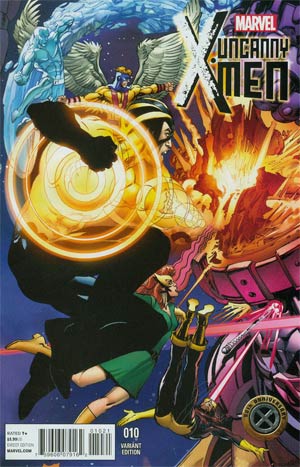 Uncanny X-Men Vol 3 #10 Cover B Variant X-Men 50th Anniversary Cover