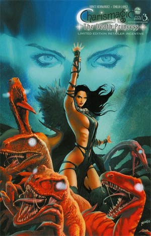 Charismagic Death Princess #3 Cover C Incentive Pop Mhan Variant Cover