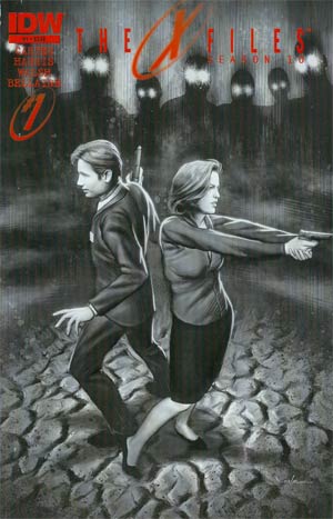X-Files Season 10 #1 Cover F 2nd Ptg