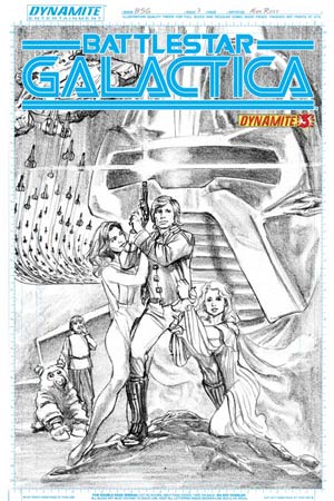 Battlestar Galactica Vol 5 #3 Cover C Incentive Alex Ross Sketch Cover