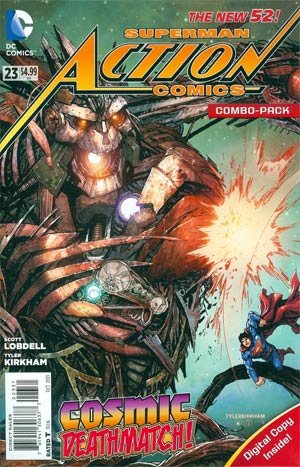 Action Comics Vol 2 #23 Cover C Combo Pack Without Polybag