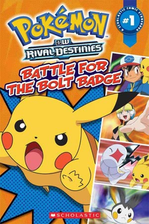 Pokemon Comic Storybook Vol 1 Battle For The Bolt Badge TP