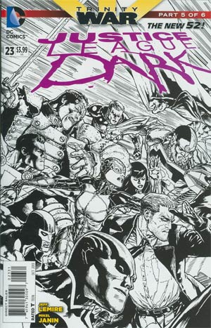 Justice League Dark #23 Cover C Incentive Doug Mahnke Sketch Cover (Trinity War Part 5)