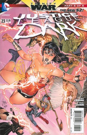 Justice League Dark #23 Cover B Incentive Mikel Janin Variant Cover (Trinity War Part 5)