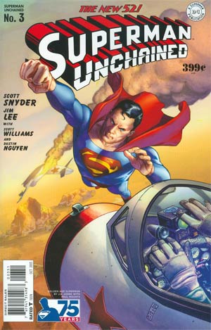 Superman Unchained #3 Cover F Incentive 75th Anniversary Golden Age Variant Cover By JG Jones