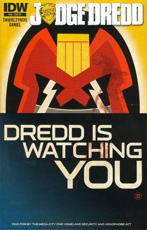 Judge Dredd Vol 4 #10 Cover B Incentive James Biggie Variant Cover