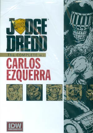 Judge Dredd Complete Carlos Ezquerra Vol 1 HC Red Label Edition