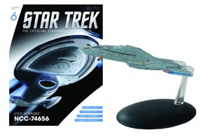 Star Trek Starships Figure Collection Magazine #6 USS Voyager NCC-74656