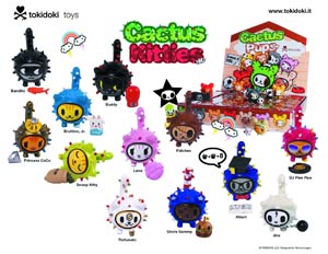 tokidoki Cactus Kitties Blind Mystery Box 30-Piece Display