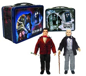 Doctor Who First & Eleventh Doctor Action Figure In Tin