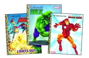 Marvel Super Heroes Little Golden Book Bundle #2