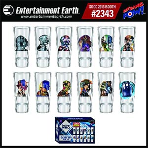 Doctor Who 50th Anniversary 2-Ounce 12-Piece Glass Set