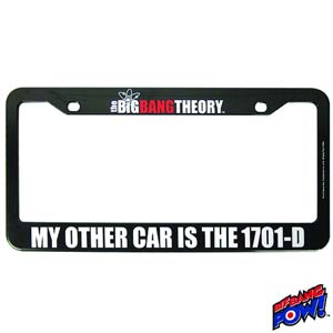 Big Bang Theory 1701-D License Plate Frame