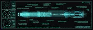 Doctor Who Tenth Doctor Sonic Screwdriver Poster