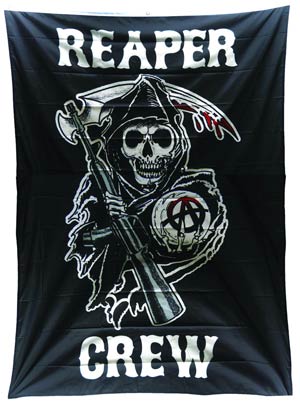 Sons Of Anarchy Reaper Crew Banner