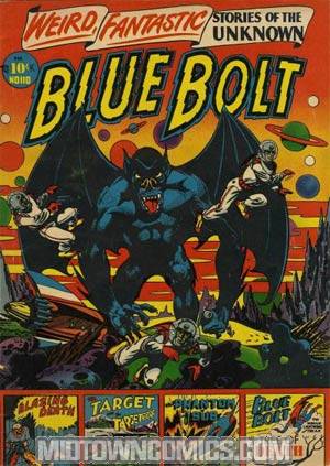 Blue Bolt #110