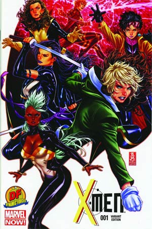 X-Men Vol 4 #1 DF 5-Star Anniversary Pack