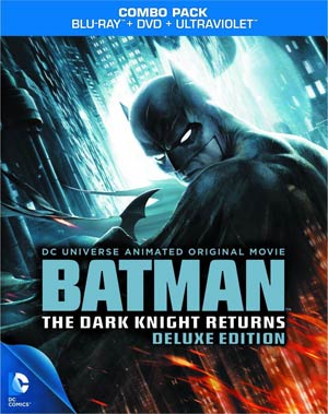 Batman The Dark Knight Returns Deluxe Edition Blu-ray Combo DVD