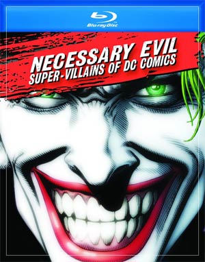 Necessary Evil Super-Villains Of DC Comics Blu-ray DVD