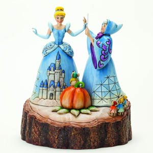 Disney Traditions Cinderella Carved By Heart Figurine