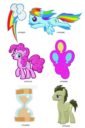 My Little Pony Patch 36-Piece Assortment Case