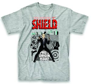 Phil Coulson Agent Of S.H.I.E.L.D. Heather T-Shirt Large