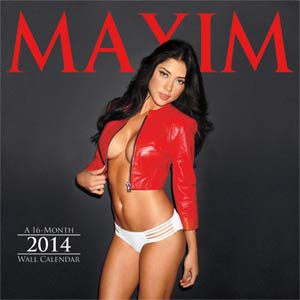 Maxim 2014 12x12-inch Wall Calendar