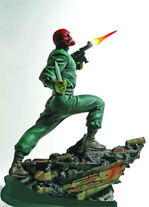 Red Skull Action Statue By Bowen