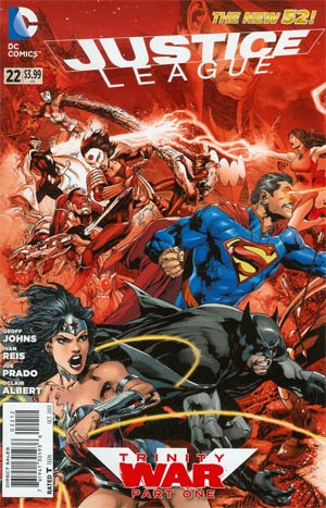 Justice League Vol 2 #22 Cover F 2nd Ptg (Trinity War Part 1)