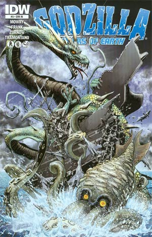 Godzilla Rulers Of The Earth #3 Cover B Incentive Jeff Zornow Variant Cover