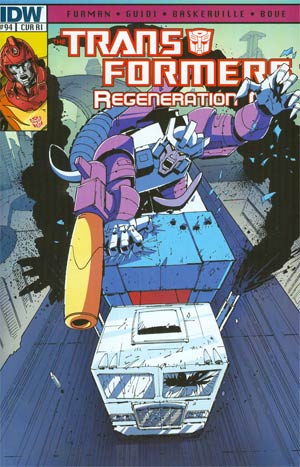 Transformers Regeneration One #94 Cover C Incentive Geoff Senior Variant Cover