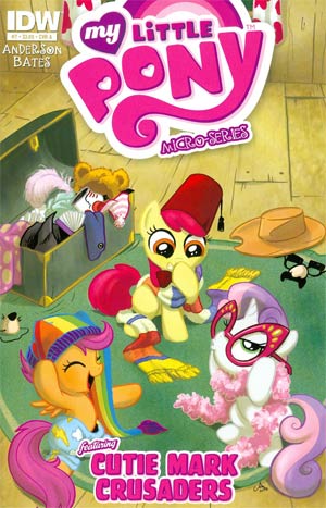 My Little Pony Micro-Series #7 Cutie Mark Crusaders Cover A Regular Amy Mebberson Cover