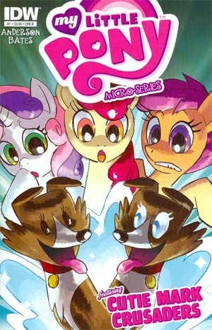 My Little Pony Micro-Series #7 Cutie Mark Crusaders Cover B Regular Ben Bates Cover