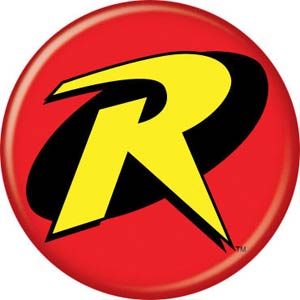 DC Comics 1.25-inch Button - Robin Logo (82621)