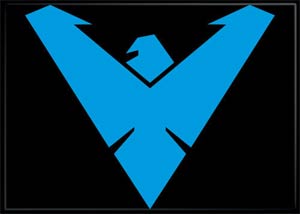 DC Comics 2.5x3.5-inch Magnet - Nightwing Logo (21214DC)