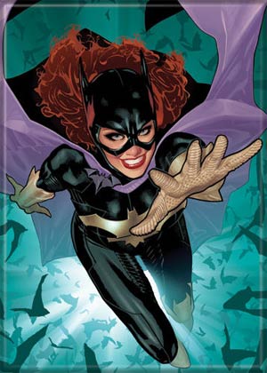 DC Comics 2.5x3.5-inch Magnet - Batgirl With Bats (21219DC)
