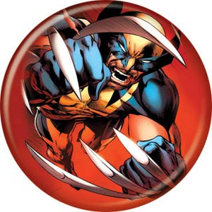 Marvel Comics 1.25-inch Button - Wolverine Claws Red (82726)