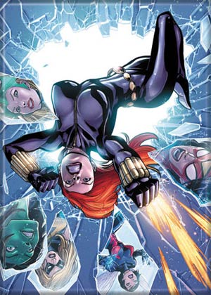 Marvel Comics 2.5x3.5-inch Magnet - Black Widow Falling (21280MV)