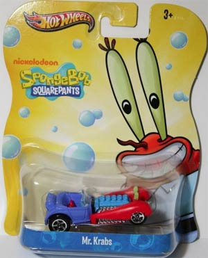 Hot Wheels SpongeBob SquarePants 1/64 Mr Krabs Car