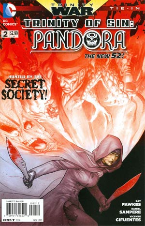 Trinity Of Sin Pandora #2 Cover C 2nd Ptg (Trinity War Tie-In)