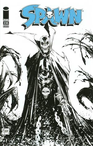 Spawn #235 Cover B Incentive Todd McFarlane Sketch Cover