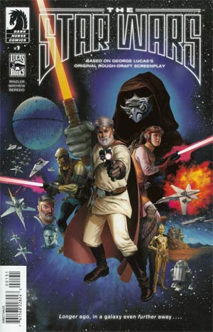 Star Wars The George Lucas Draft #1 Cover C Incentive Doug Wheatley Ultra Rare Variant Cover