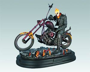 Ghost Rider Statue By Gentle Giant