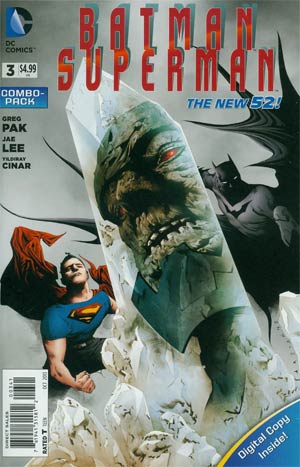 Batman Superman #3 Cover C Combo Pack Without Polybag