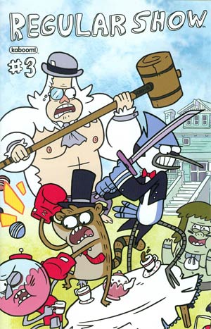 Regular Show #3 Cover A Regular Phil Jacobson Cover